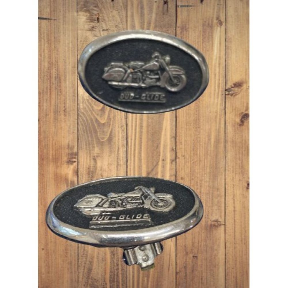 Harley Davidson DUO- Glide  Custom Made Clip On ear ring